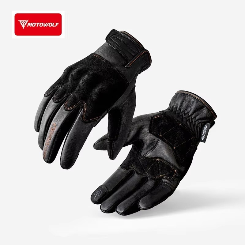 Guantes de Motocicleta de Cuer - Motorcycle Glove Knuckle reseña y precio