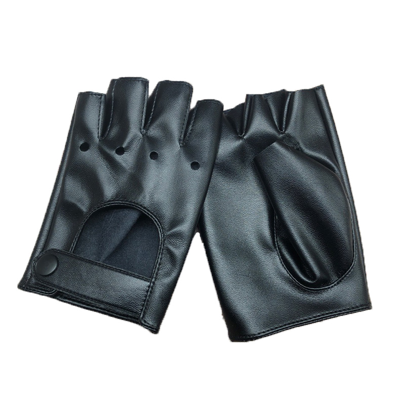 Manopla de medio dedo para muj - Leather Driving Glove reseña y precio
